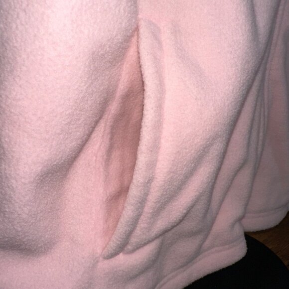 Chaps Large Pink Ladies Fleece Vest - Picture 5 of 7